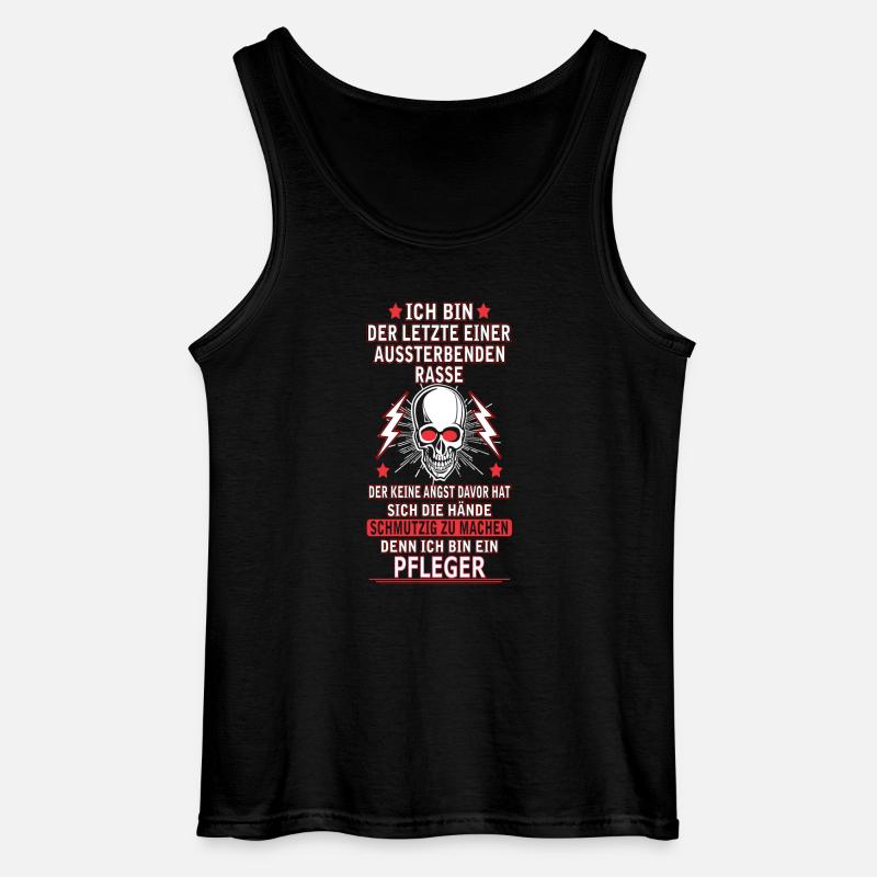 PFLEGER - Gildan Männer Tank Top - Schwarz