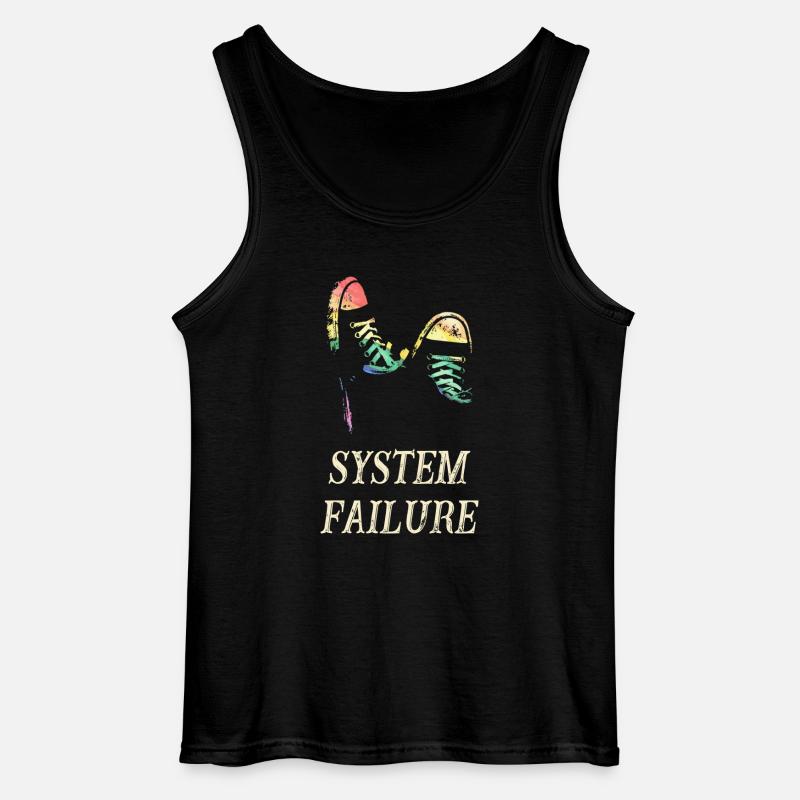 System failure - Gildan Männer Tank Top - Schwarz