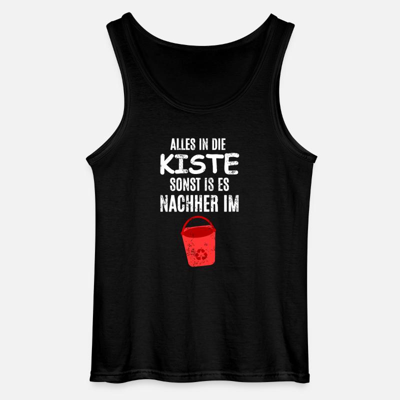 Alles im Eimer - Gildan Männer Tank Top - Schwarz