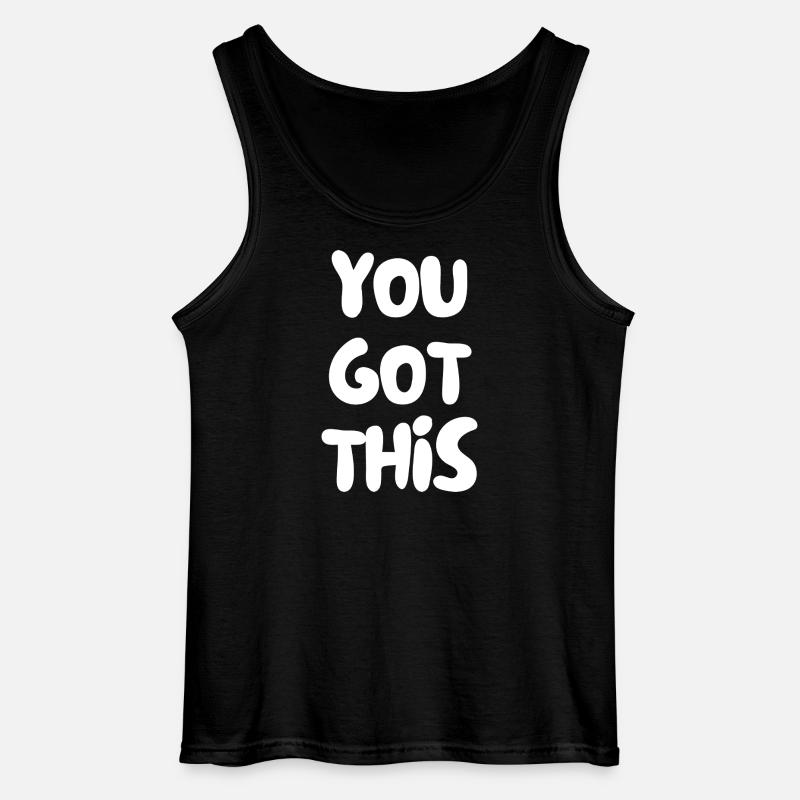Du hast das verstanden - Gildan Männer Tank Top - Schwarz