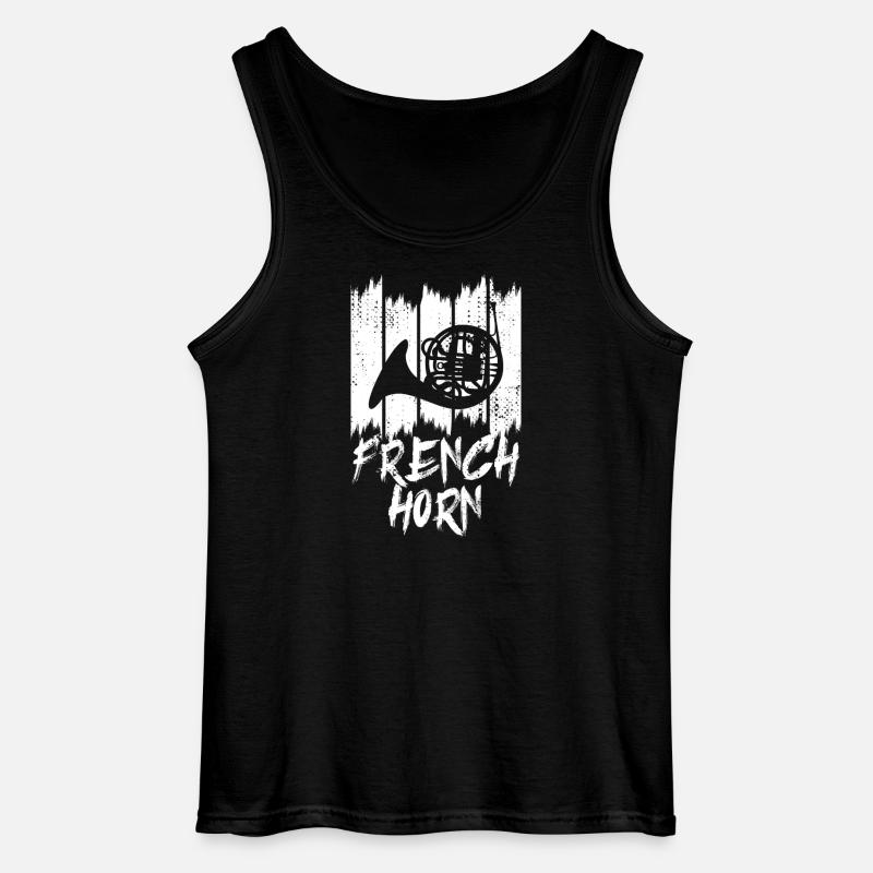 Bugle - Gildan Men’s Tank Top - black