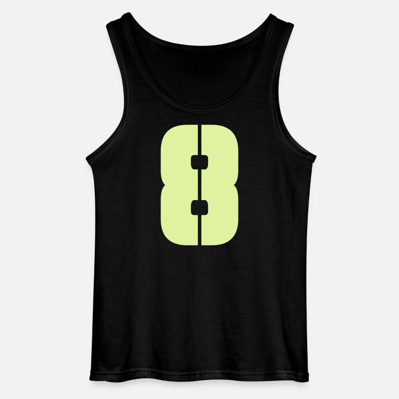 8 - Gildan Männer Tank Top - Schwarz