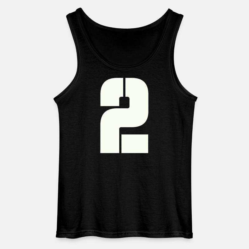 2 - Gildan Männer Tank Top - Schwarz