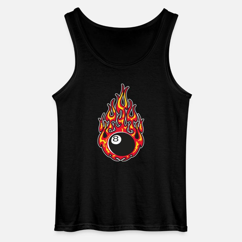 Eightball - Gildan Männer Tank Top - Schwarz