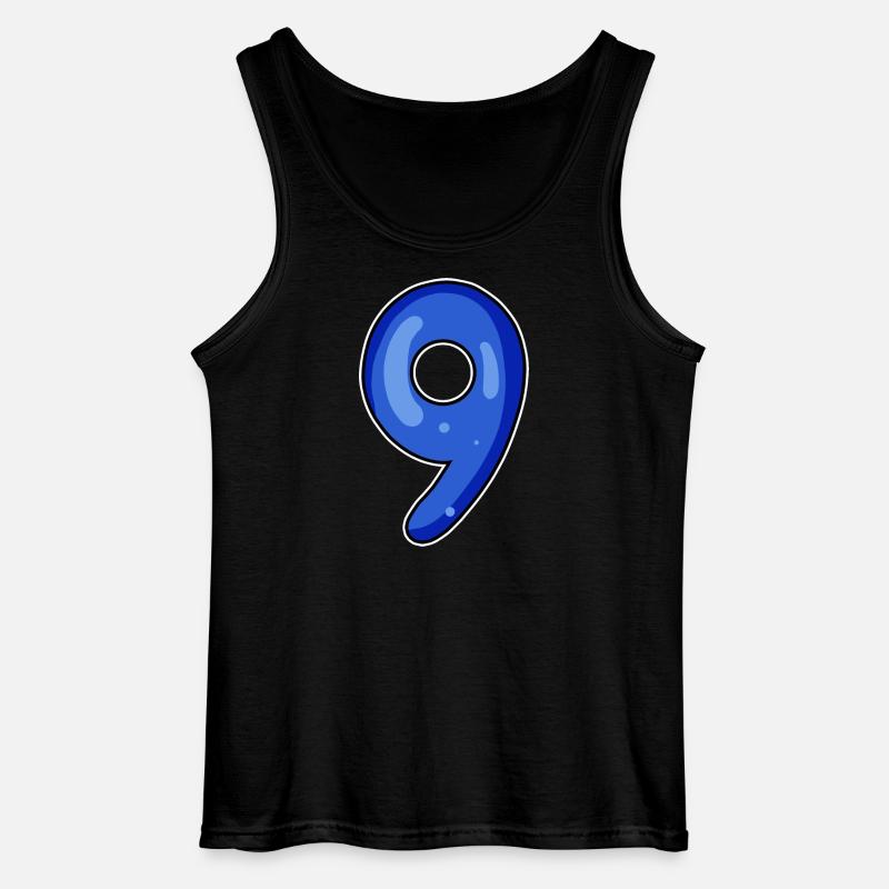 9 - Gildan Männer Tank Top - Schwarz