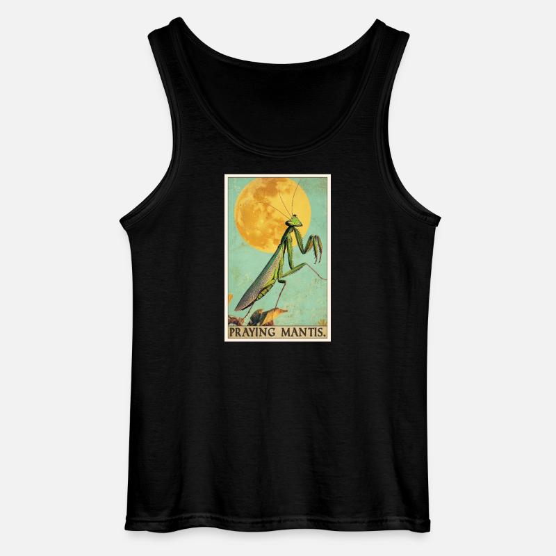Gottesanbeterinnen Gottesanbeterin - Gildan Männer Tank Top - Schwarz