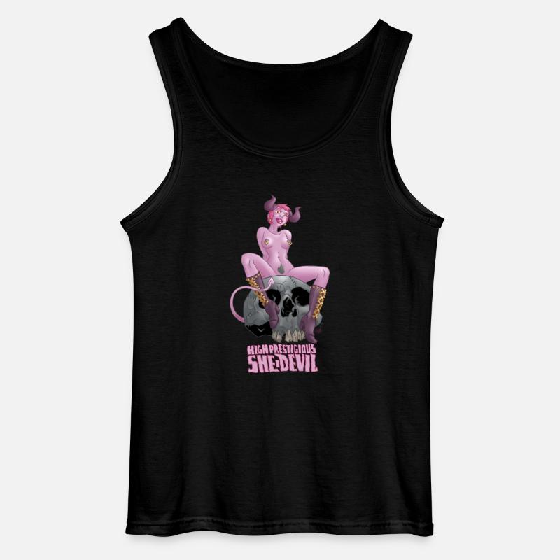 She-Devil 3 - Gildan Männer Tank Top - Schwarz