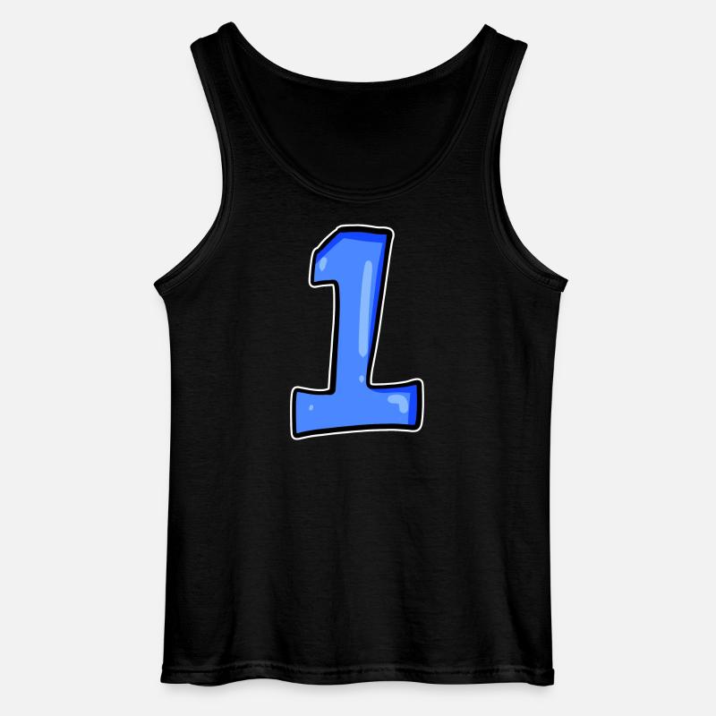 1 - Gildan Männer Tank Top - Schwarz