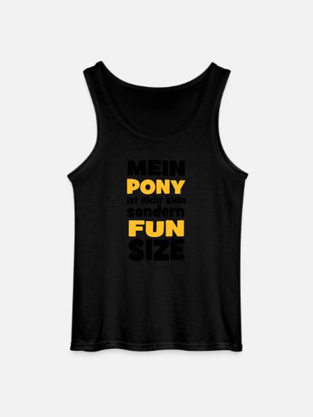 Pony - Gildan Männer Tank Top - Schwarz