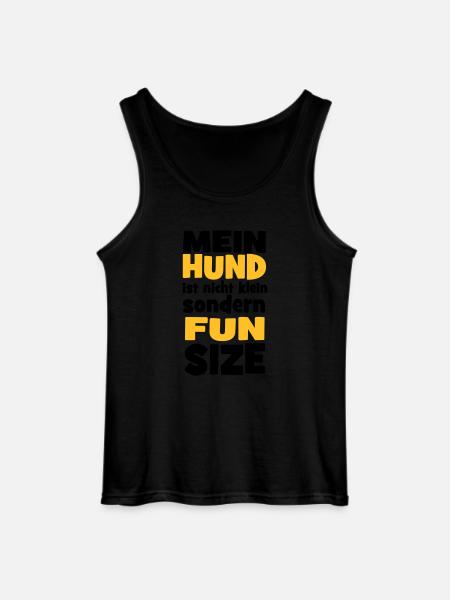 Hund - Gildan Männer Tank Top - Schwarz
