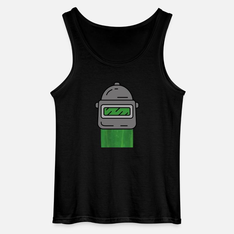 Gurk - Gildan Männer Tank Top - Schwarz