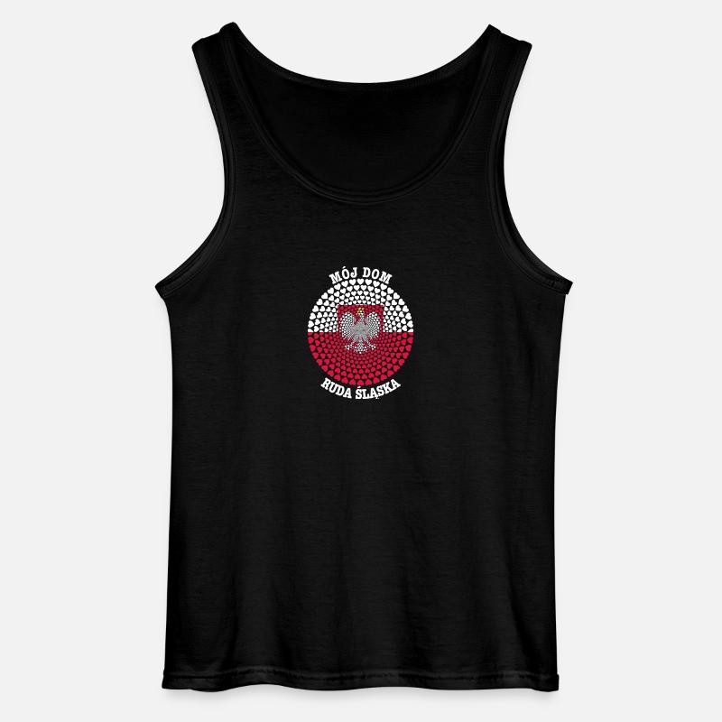 RUDA ŚLĄSKA - Gildan Männer Tank Top - Schwarz