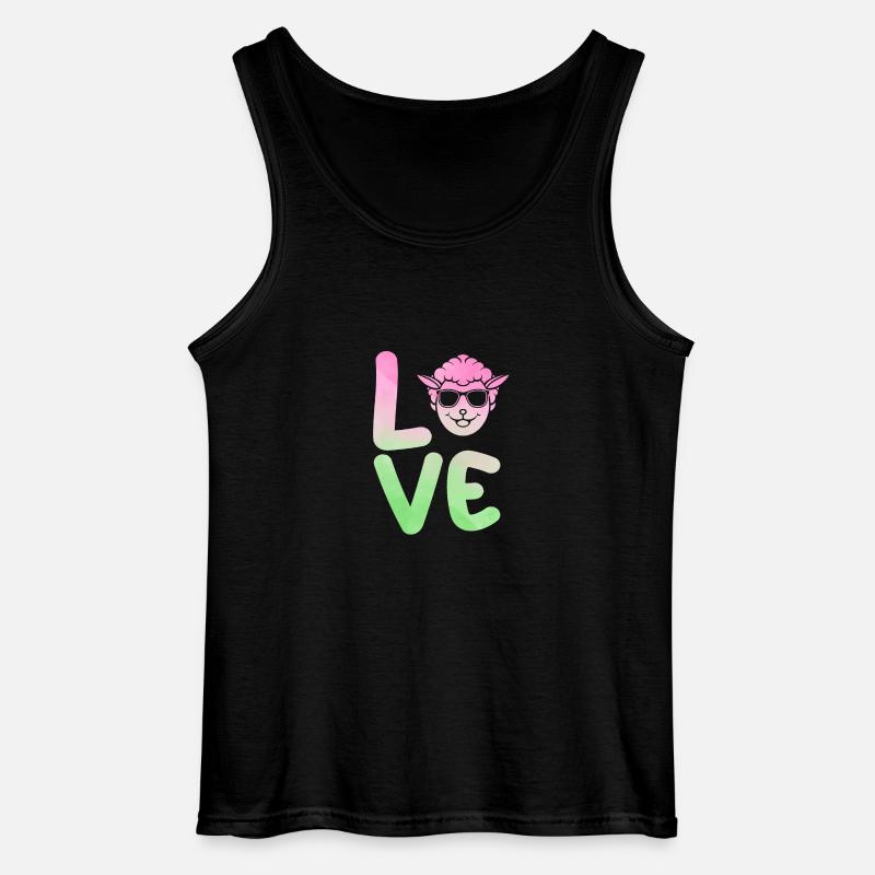 Schäfer Schaf - Gildan Männer Tank Top - Schwarz