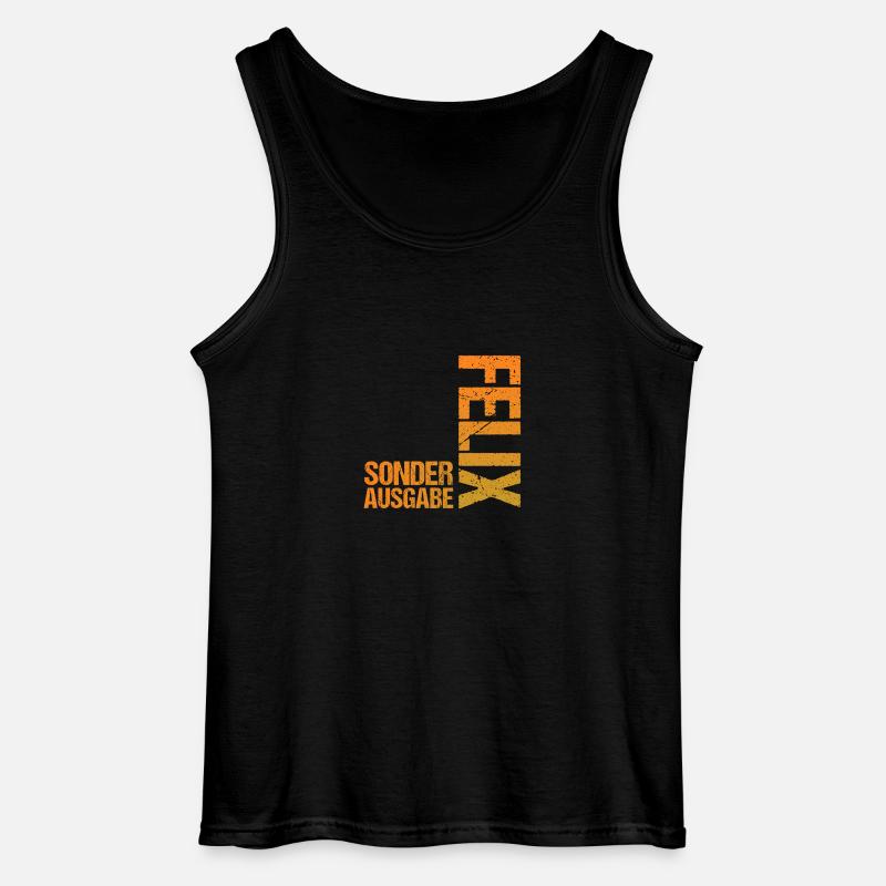 Felix - Gildan Männer Tank Top - Schwarz