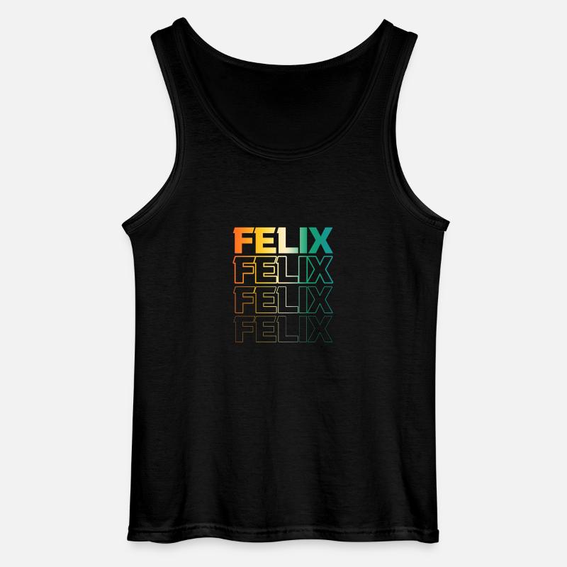 Felix - Gildan Männer Tank Top - Schwarz