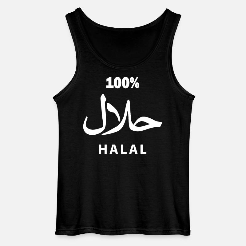 Halal - Gildan Männer Tank Top - Schwarz