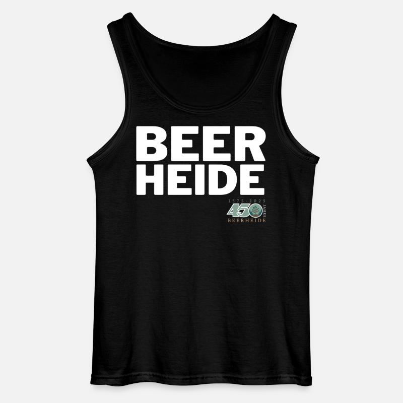 BEERHEIDE - Gildan Männer Tank Top - Schwarz