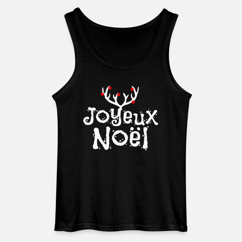 Joyeux Noel - Gildan Männer Tank Top - Schwarz