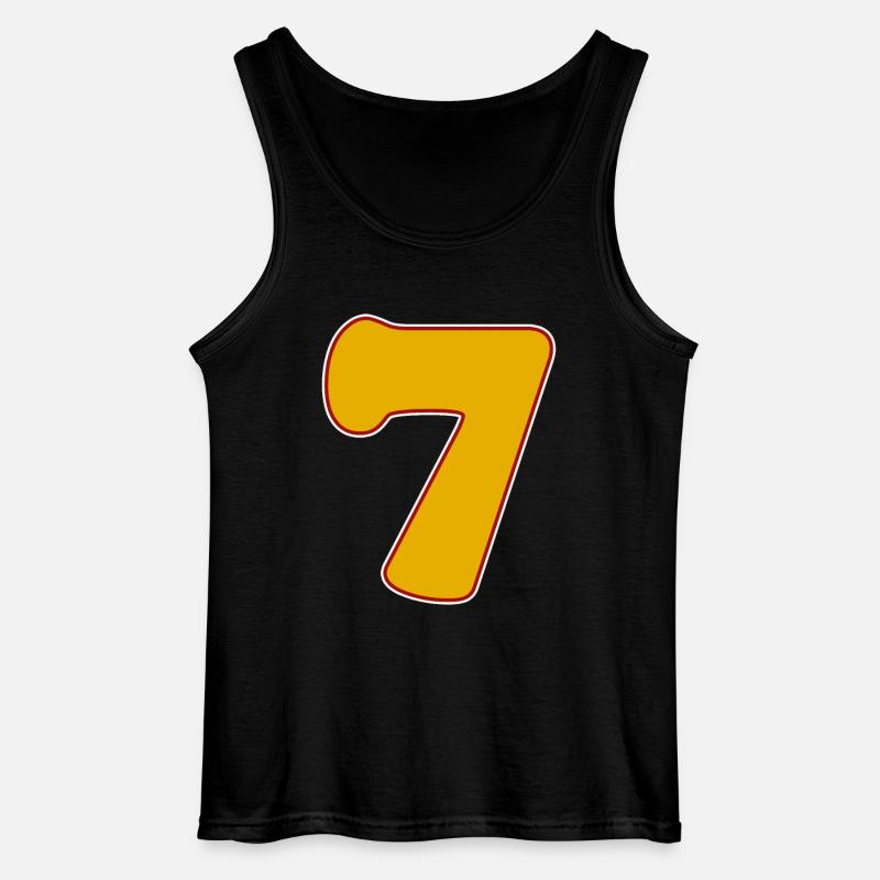 7 - Gildan Männer Tank Top - Schwarz