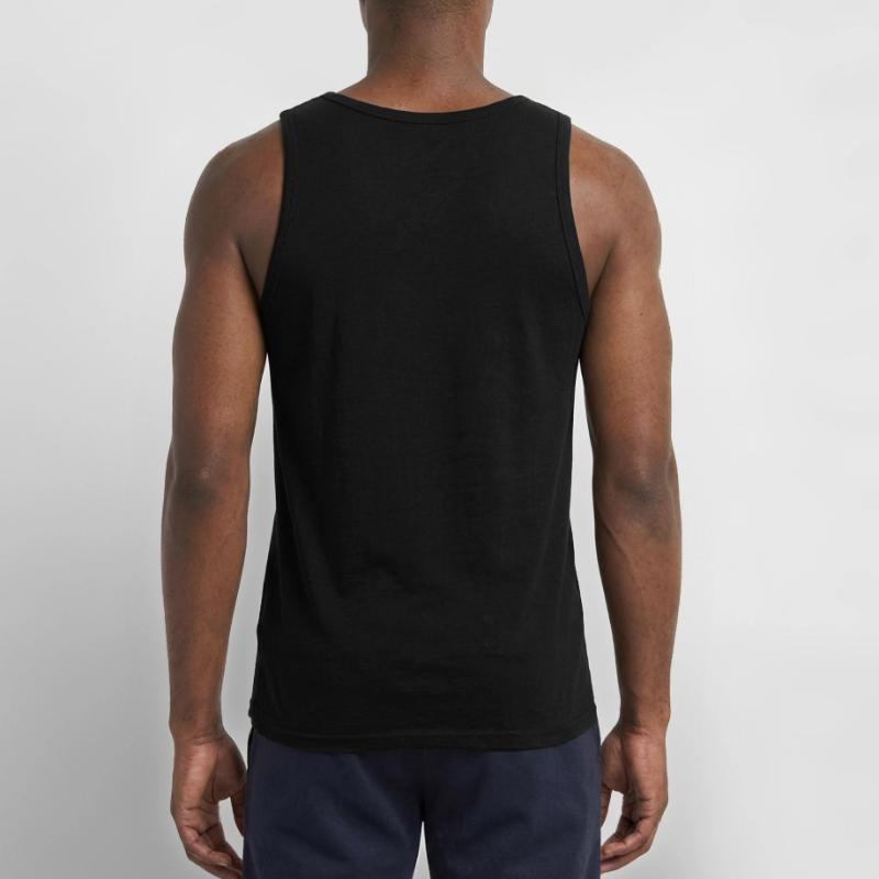 Think Differnet Blaue Grau Design Gildan Männer Tank Top