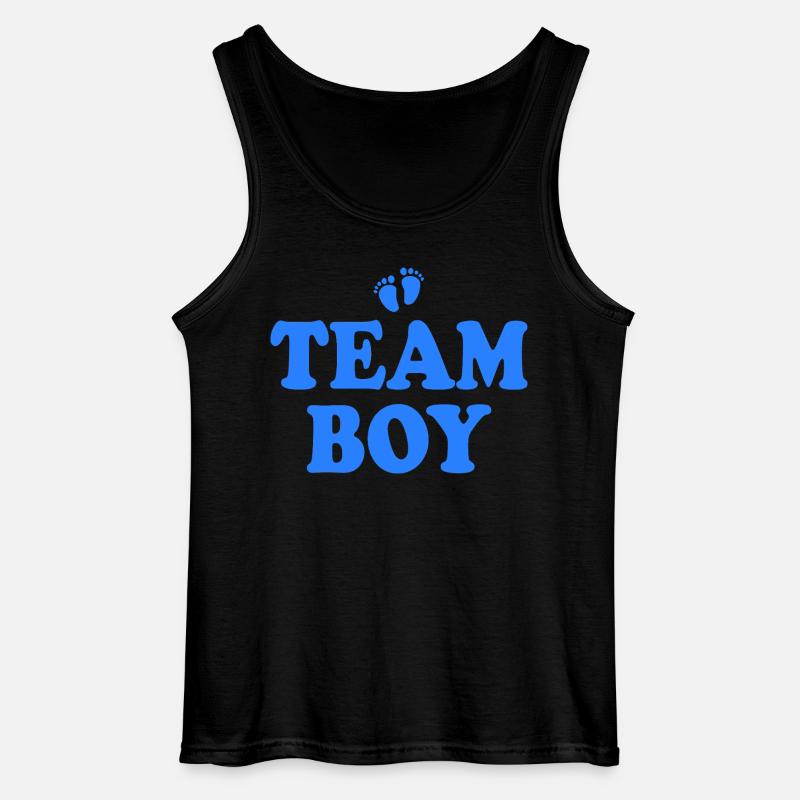 Team boy - Gildan Männer Tank Top - Schwarz