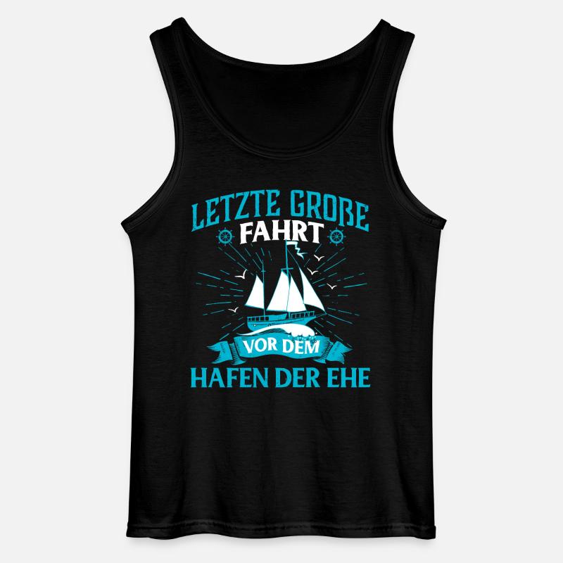 Junggesellenabschied Ehe - Gildan Männer Tank Top - Schwarz