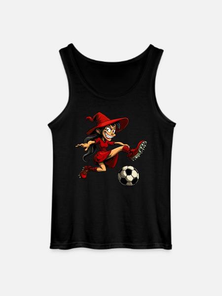 Hexen Fussball - Gildan Männer Tank Top - Schwarz