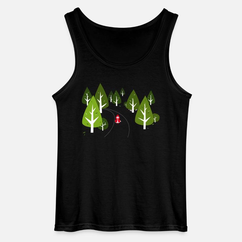Rotkäppchen - Gildan Männer Tank Top - Schwarz