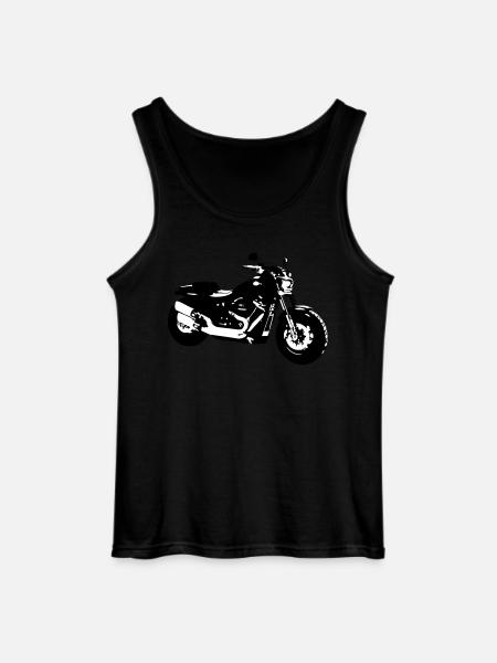 Davidson Fatbob 114 - Gildan Männer Tank Top - Schwarz