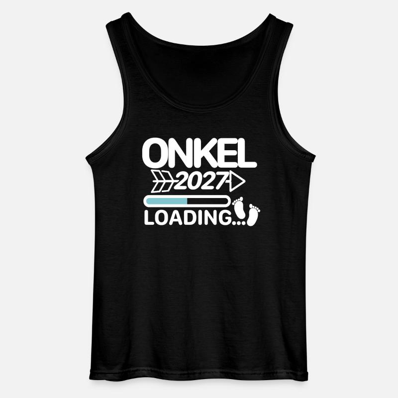 Onkel 2027 - Gildan Männer Tank Top - Schwarz