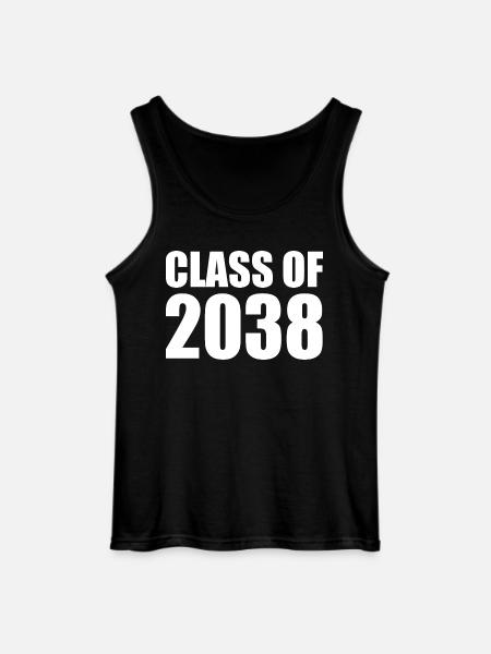 Class of 2038 - Gildan Men’s Tank Top - black