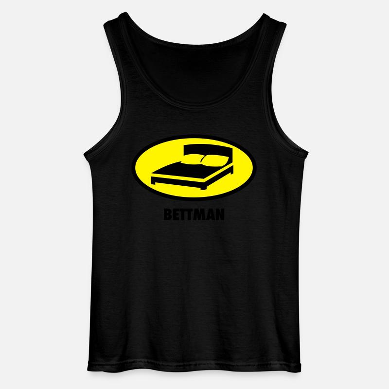 Bettman - Gildan Männer Tank Top - Schwarz