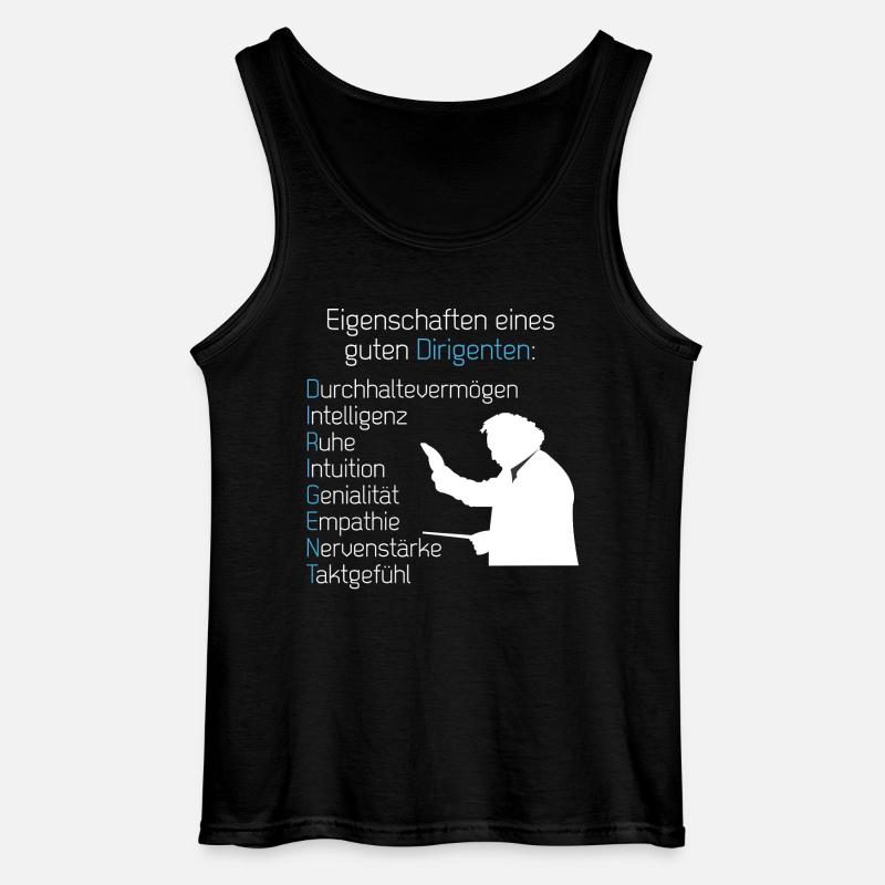 Eigenschaften Dirigent - Gildan Männer Tank Top - Schwarz