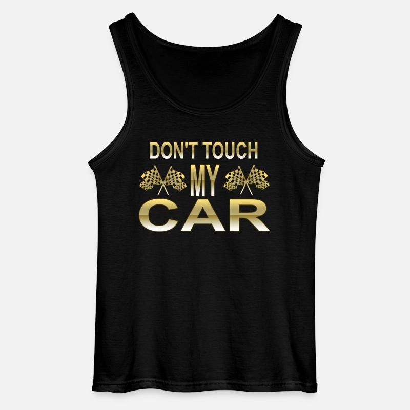 Auto - Gildan Männer Tank Top - Schwarz