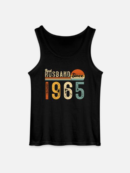 Bester Ehemann seit 1965 - Gildan Männer Tank Top - Schwarz