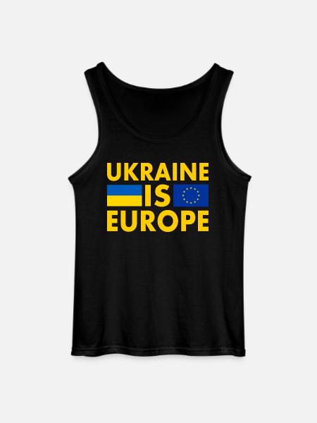 Ukraine - Débardeur Gildan Homme - noir