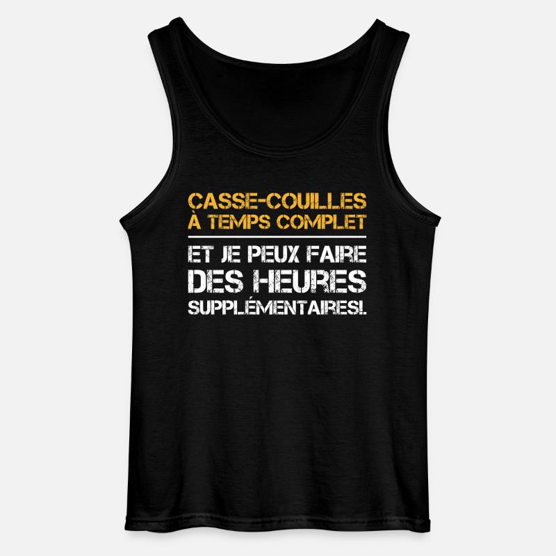Full-time daredevils - Gildan Men’s Tank Top - black