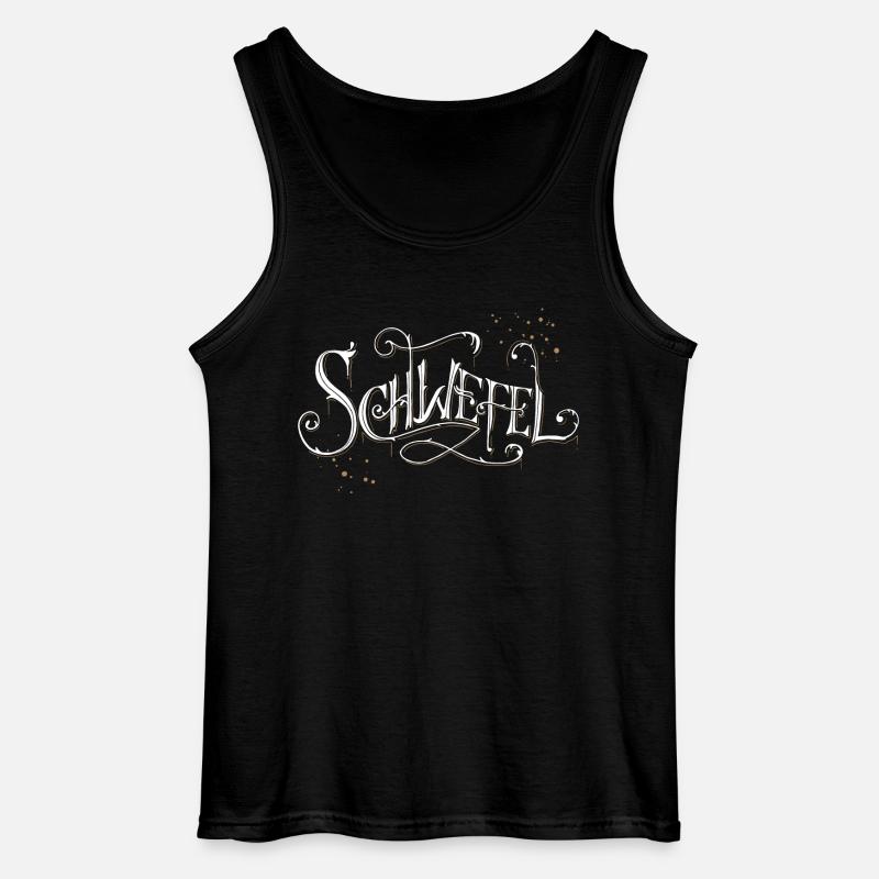 Pech & Schwefel | S - Gildan Männer Tank Top - Schwarz