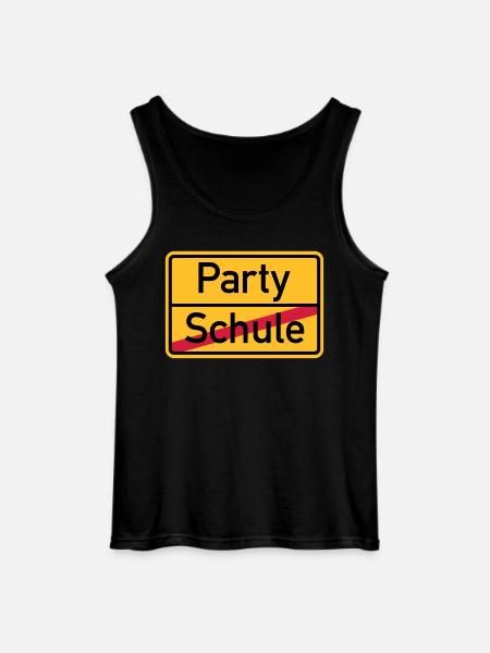 Party - Gildan Männer Tank Top - Schwarz