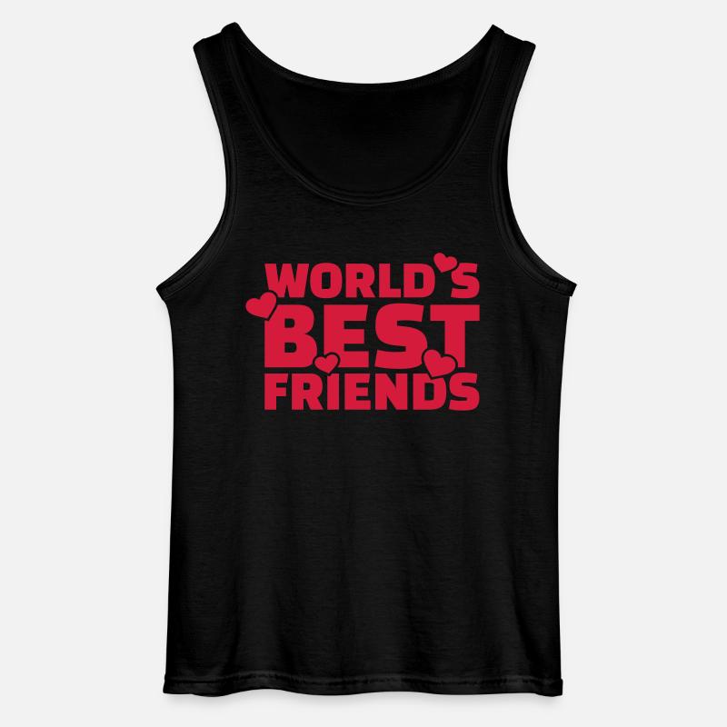 Freunde - Gildan Männer Tank Top - Schwarz