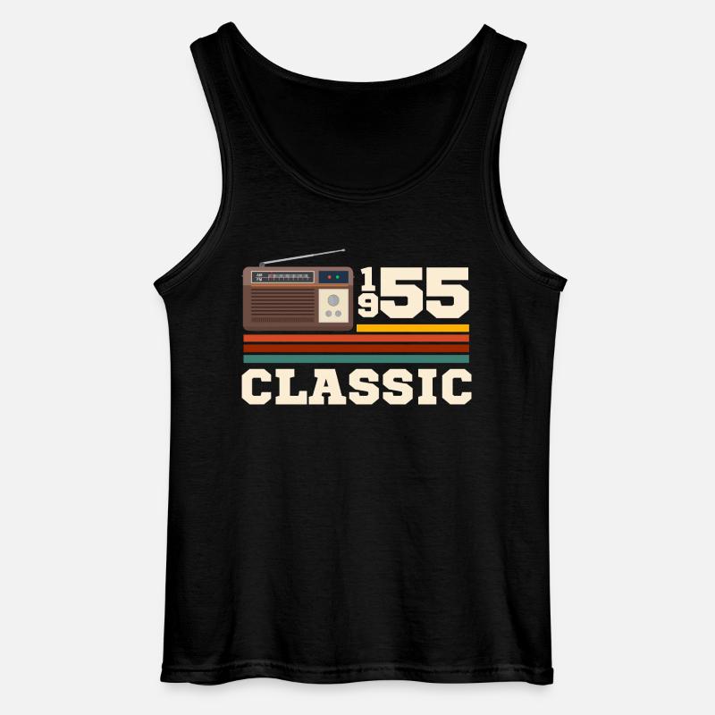 Jubiläum 1955 Retro-Klassiker - Gildan Männer Tank Top - Schwarz