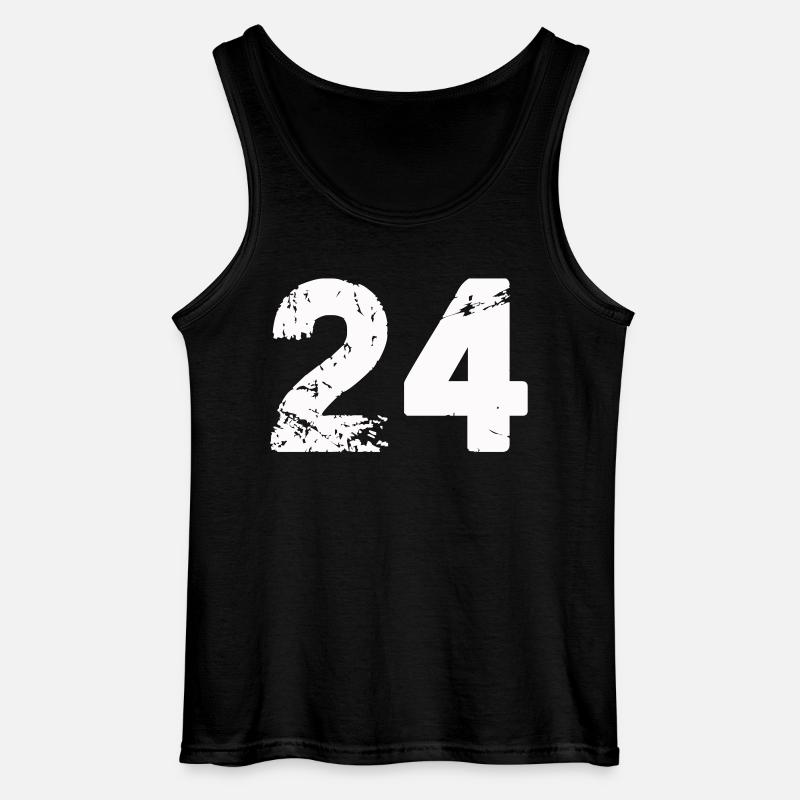 24 - Gildan Männer Tank Top - Schwarz