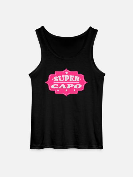 Super capo 111 - Gildan Men’s Tank Top - black