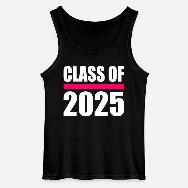 Class of 2025 - Gildan Männer Tank Top - Schwarz