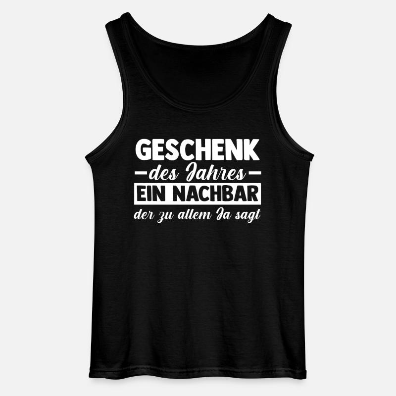 Nachbarschaft Bester Nachbar - Gildan Männer Tank Top - Schwarz