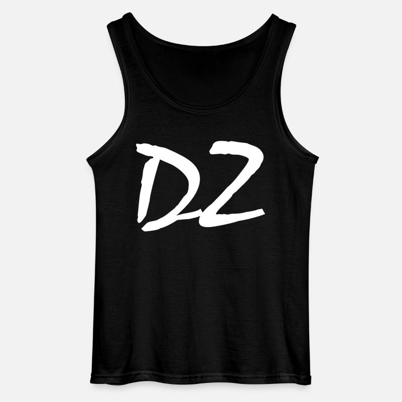 Dz - Gildan Männer Tank Top - Schwarz
