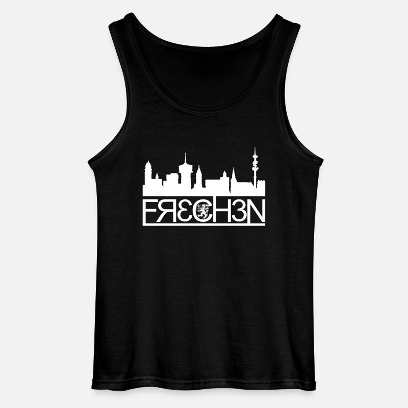 Frechen - Gildan Männer Tank Top - Schwarz
