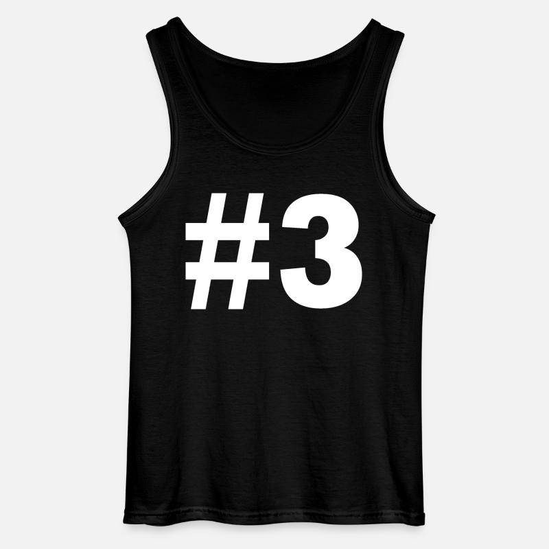 #3 - Gildan Männer Tank Top - Schwarz