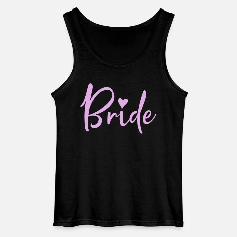 bride - Gildan Männer Tank Top - Schwarz