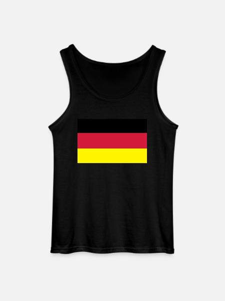 German Flag - Gildan Men’s Tank Top - black